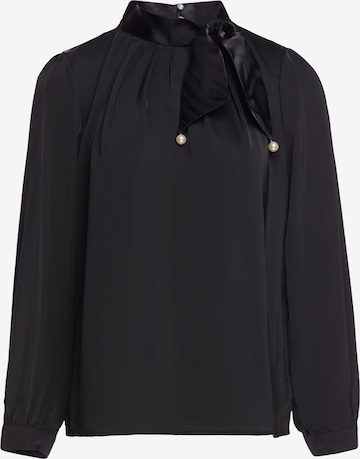 faina - Blusa em preto: frente