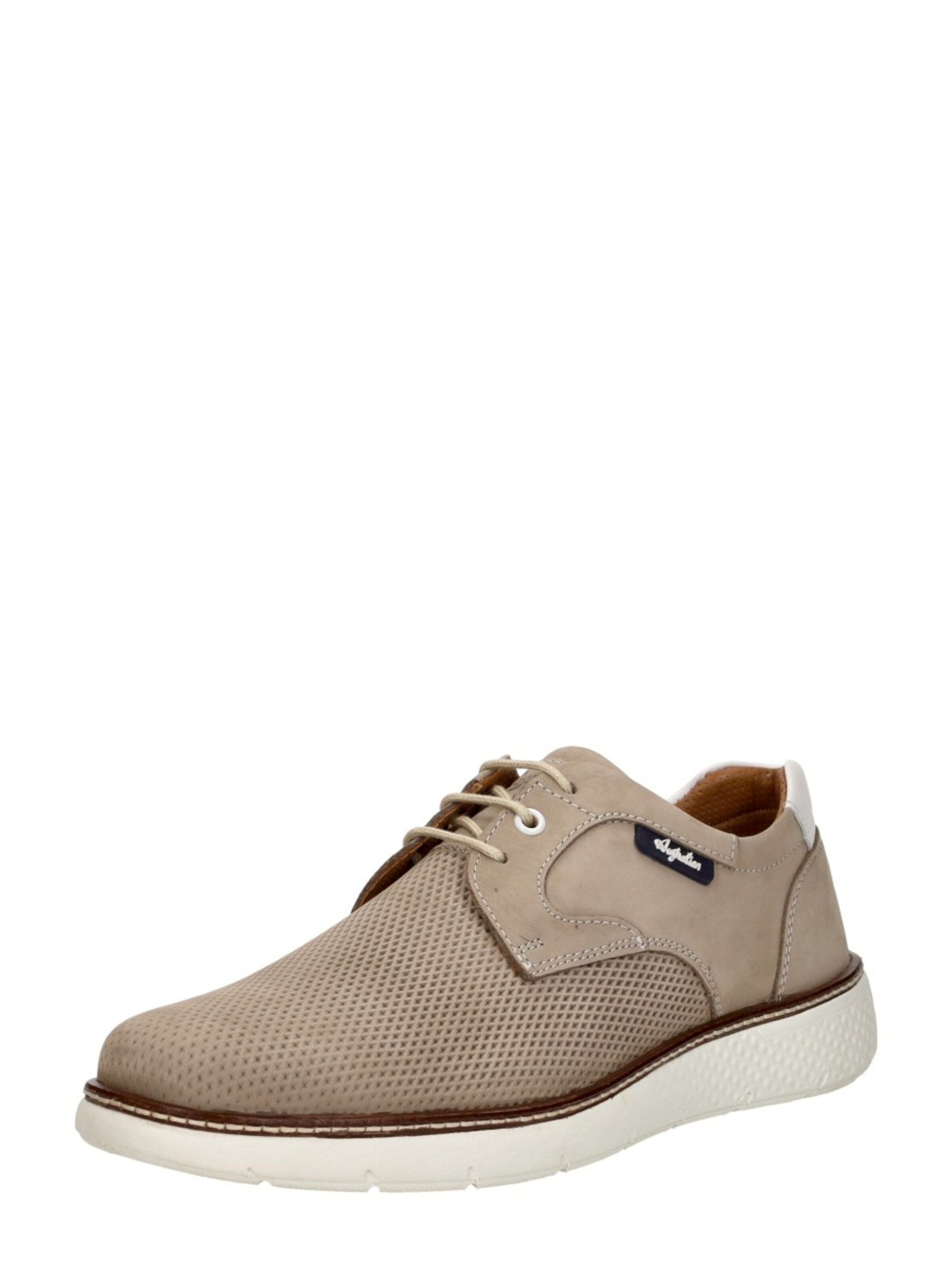 Australian Lace-up shoe 'Porto' in Grey: front