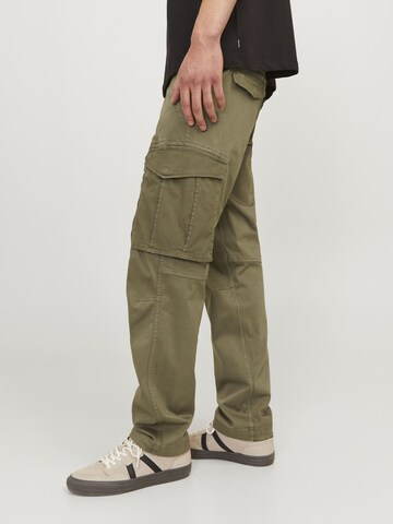 JACK & JONES regular Παντελόνι cargo 'JPSTKane JJCruise' σε πράσινο