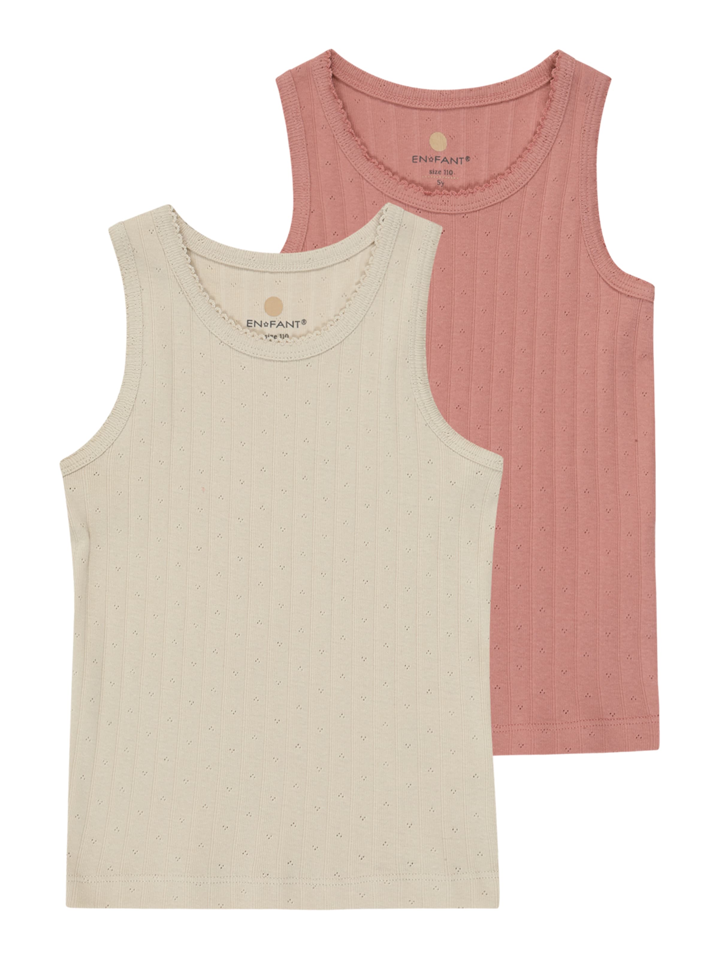 Maglietta intima di EN FANT in beige: frontale