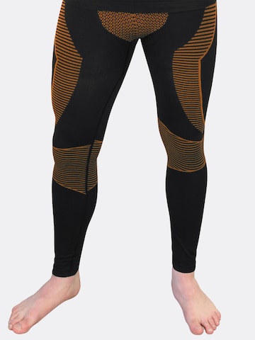 Pantaloncini intimi sportivi di Polar Husky in nero: frontale