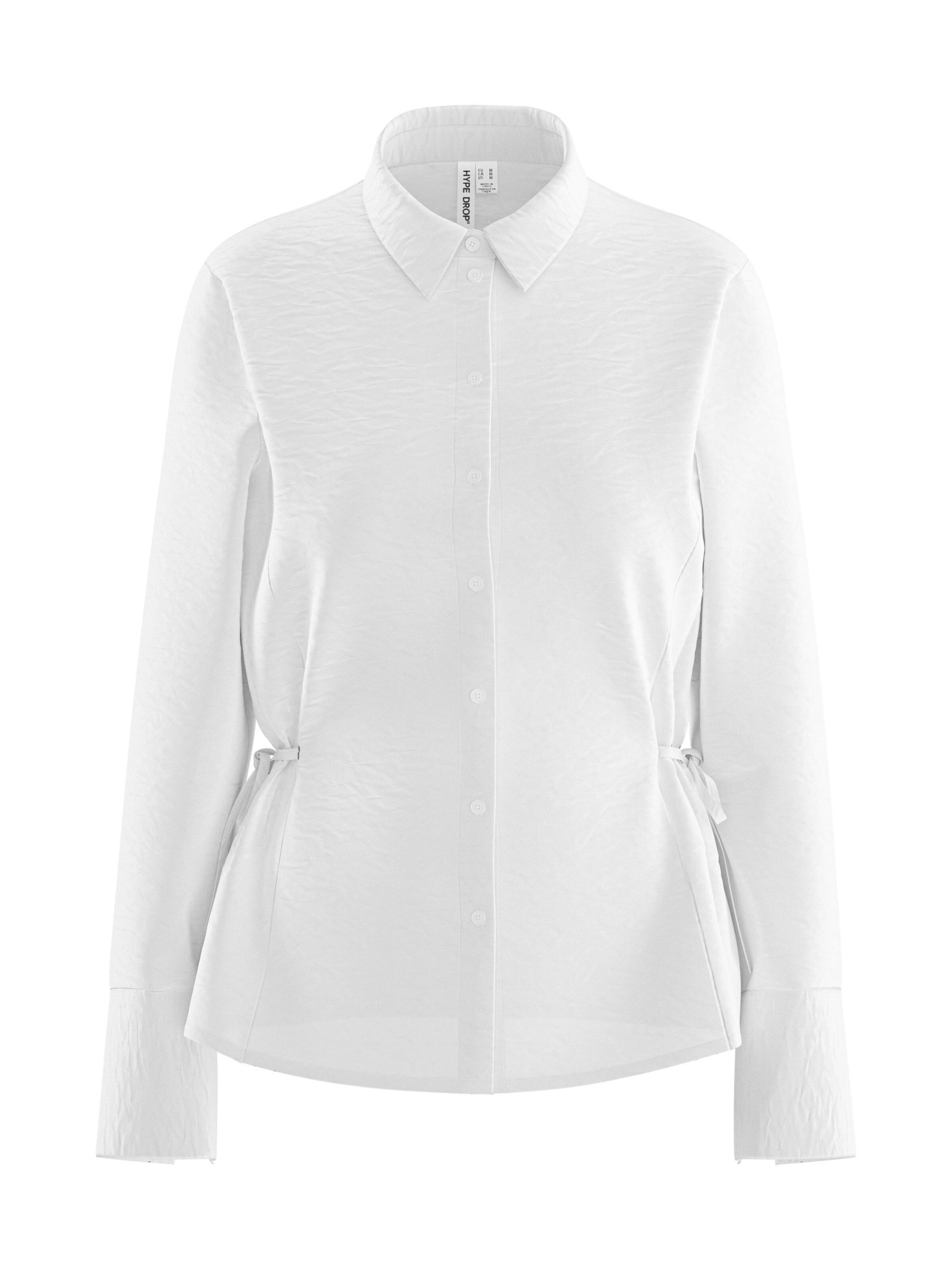 HYPEDROP - Blusa 'Belle' en blanco: frente