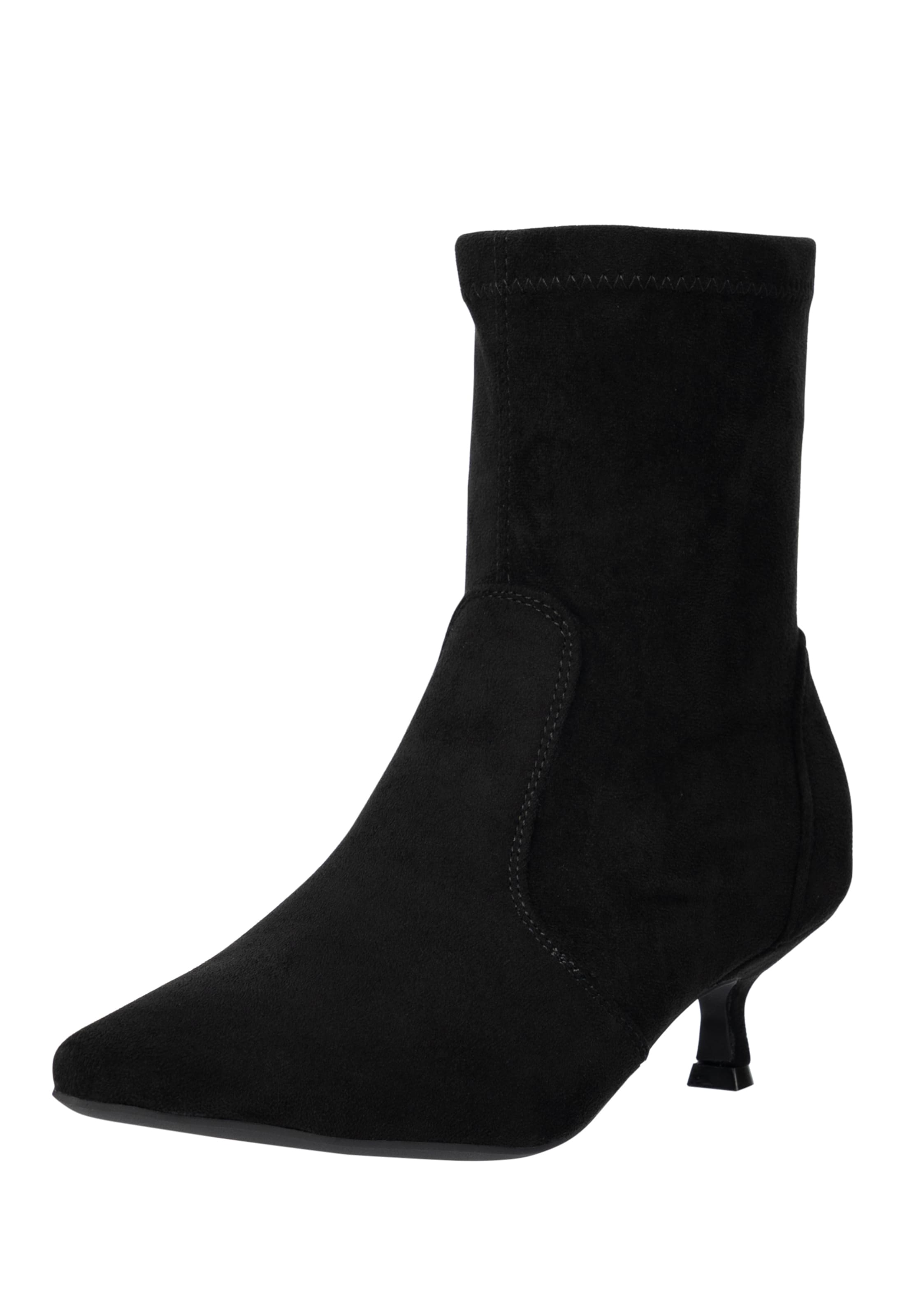 Bottines Salinyang en noir : devant