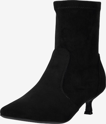 Salinyang Booties in Black: front
