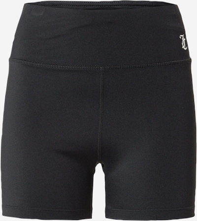 Juicy Couture Sport Športne hlače 'LIZA' | črna / bela barva, Prikaz izdelka
