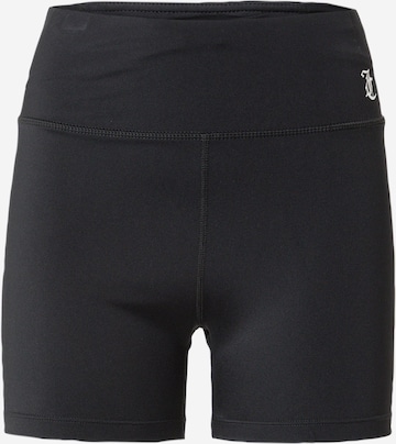 Juicy Couture SportSkinny Sportske hlače 'LIZA' - crna boja: prednji dio