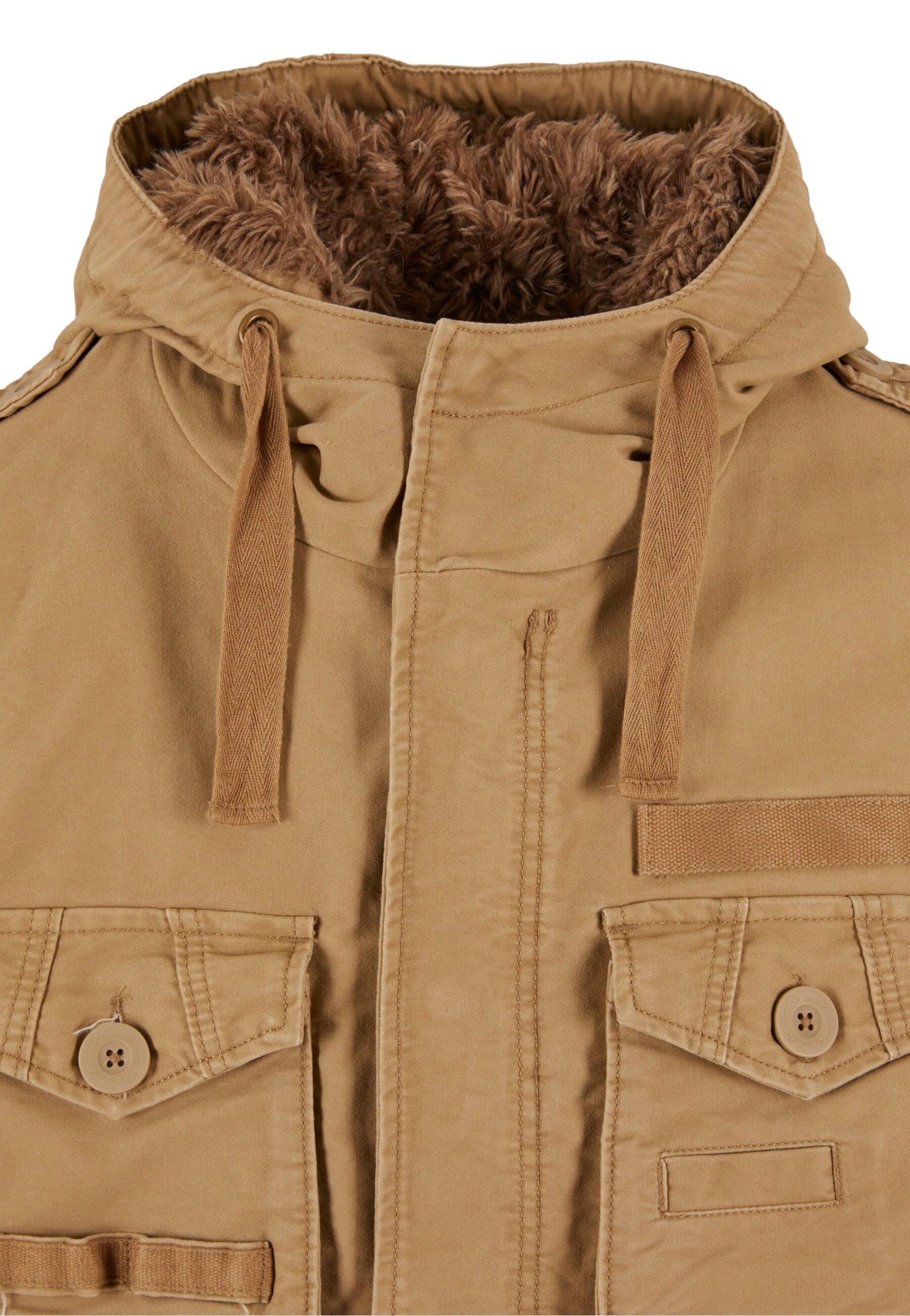 Brandit Übergangsjacke 'Respite' in Braun