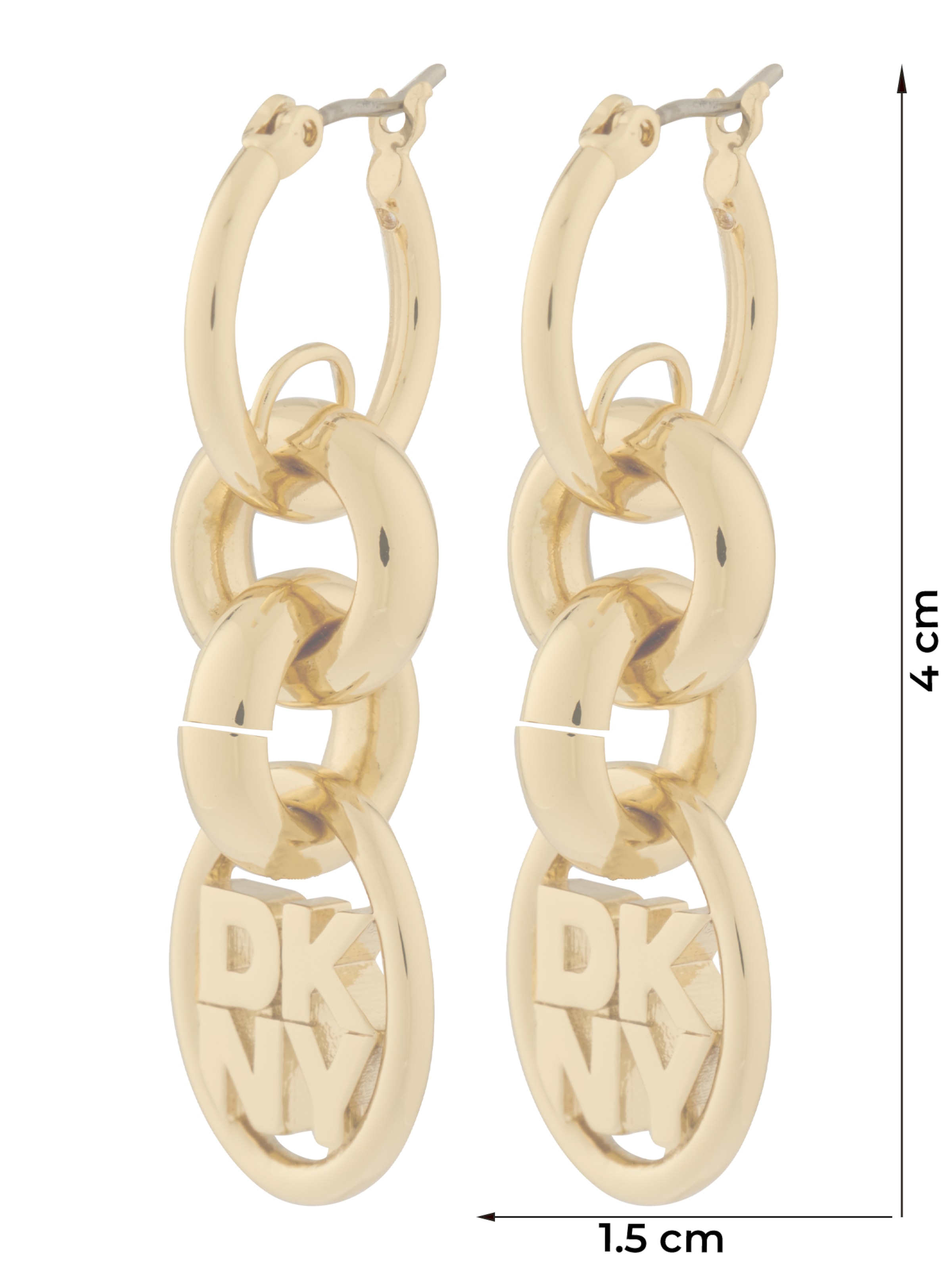 DKNY - Pendientes en oro