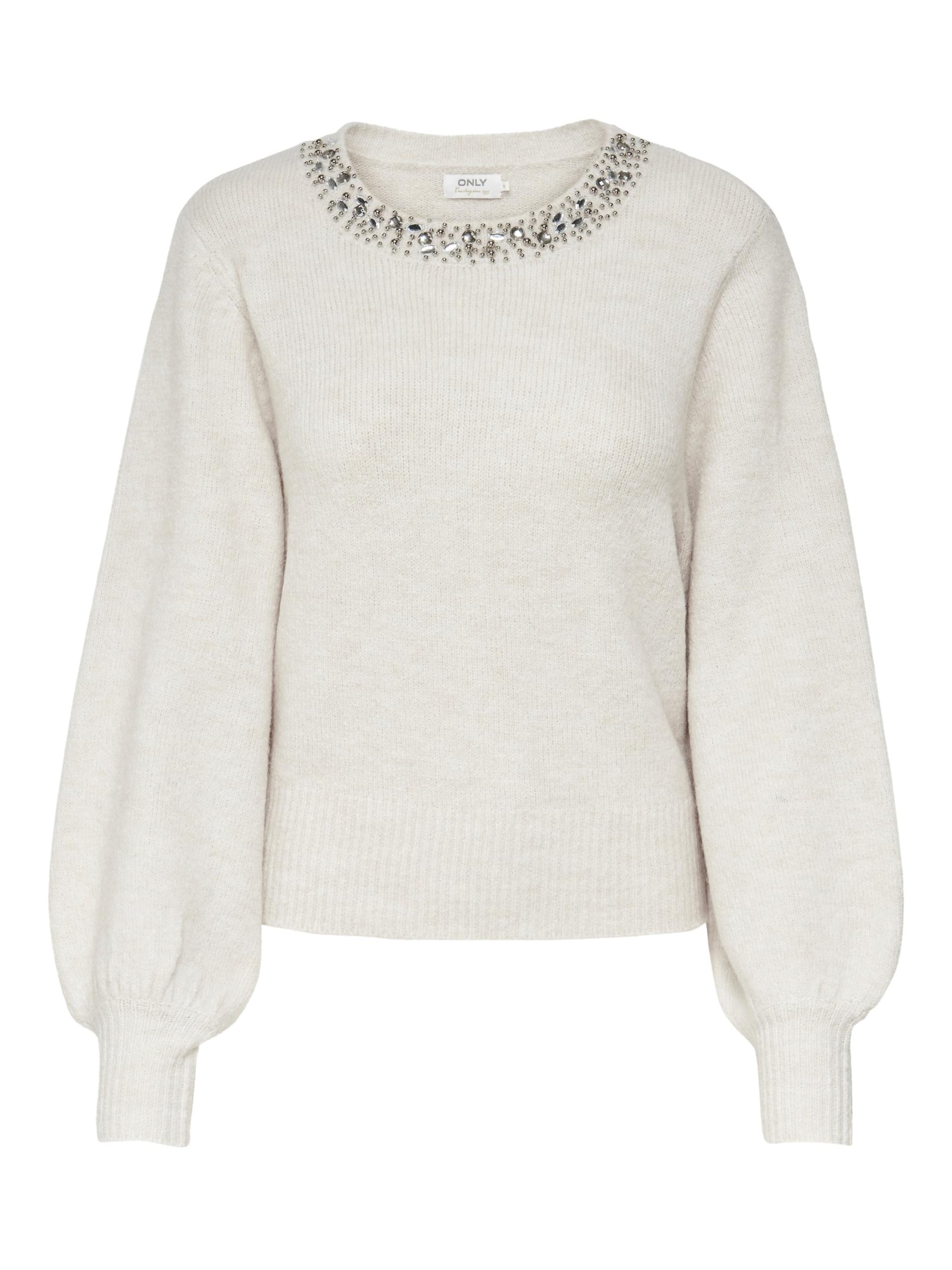 ONLY Pulover 'ONLElsa' | bež barva: sprednja stran