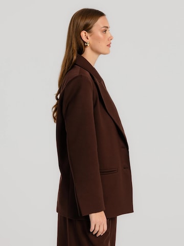 Blazer 'Estra' mandragora en marron