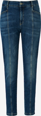 Emilia Lay Slimfit 7/8-Jeans in Blau: predná strana