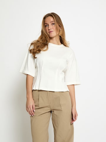 minus - Top 'Juniana' en blanco: frente