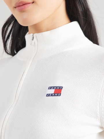 Tommy Jeans Kardigán - fehér