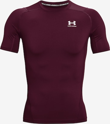 UNDER ARMOUR Functioneel shirt 'HeatGear' in Lila: voorkant