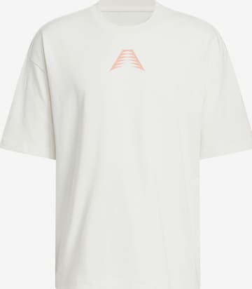 ADIDAS PERFORMANCE Functioneel shirt 'Anthony Edwards Believe That' in Wit: voorkant