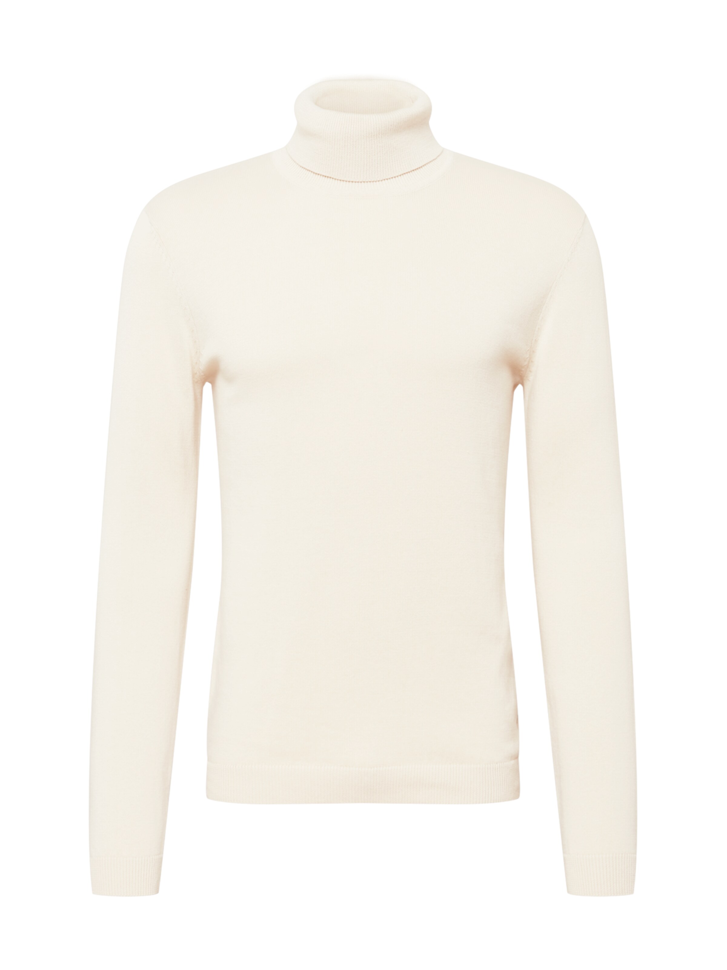 !Solid Sweater in Beige: front