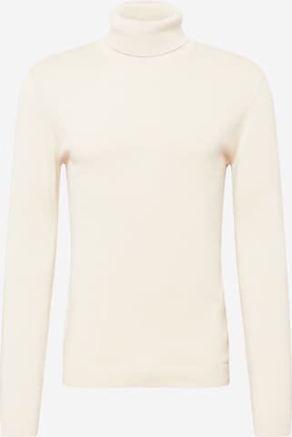 !Solid Sweater in Beige: front