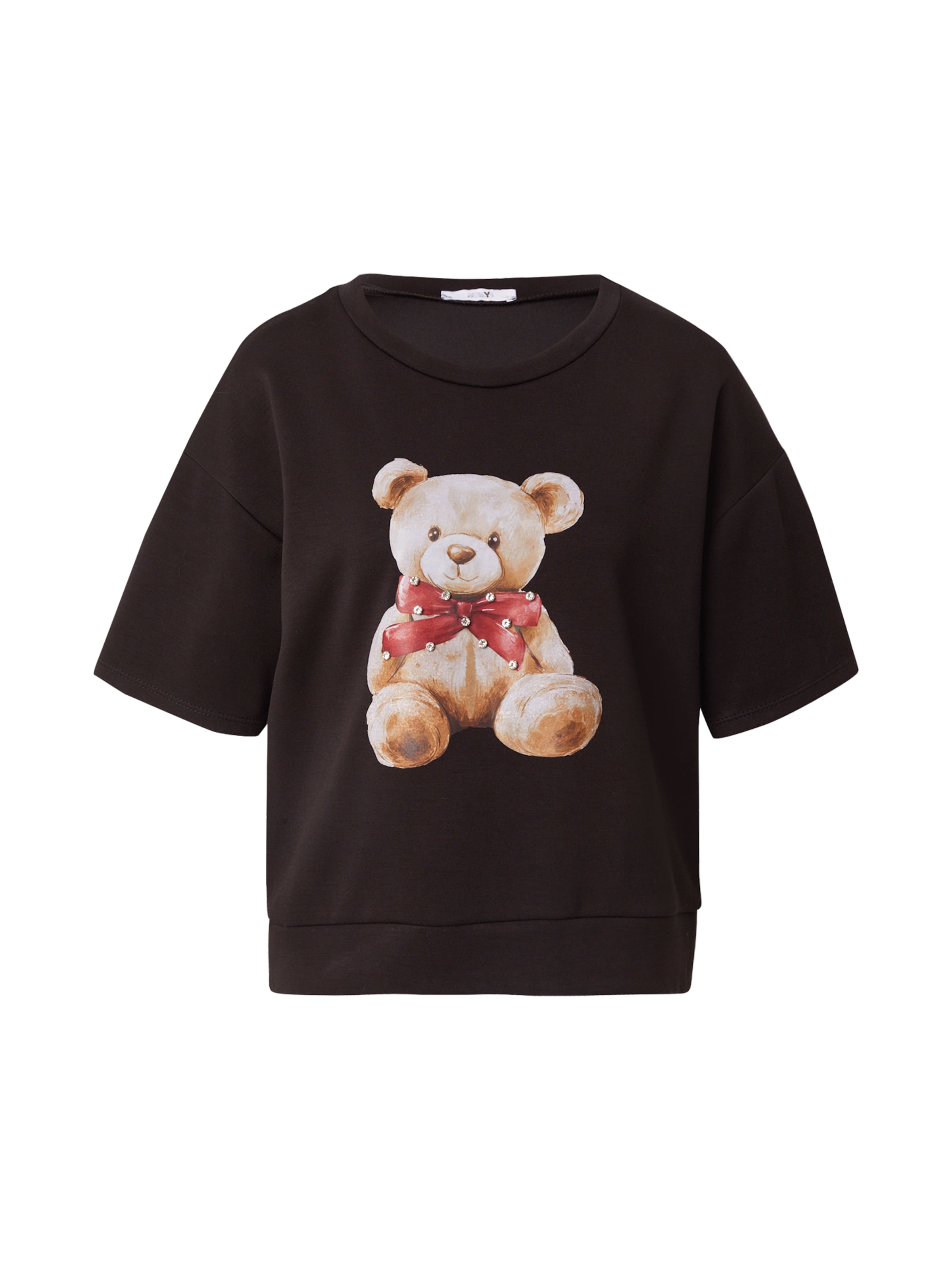 Hailys T-Shirt 'Ol44ivia' in Braun: Vorderseite