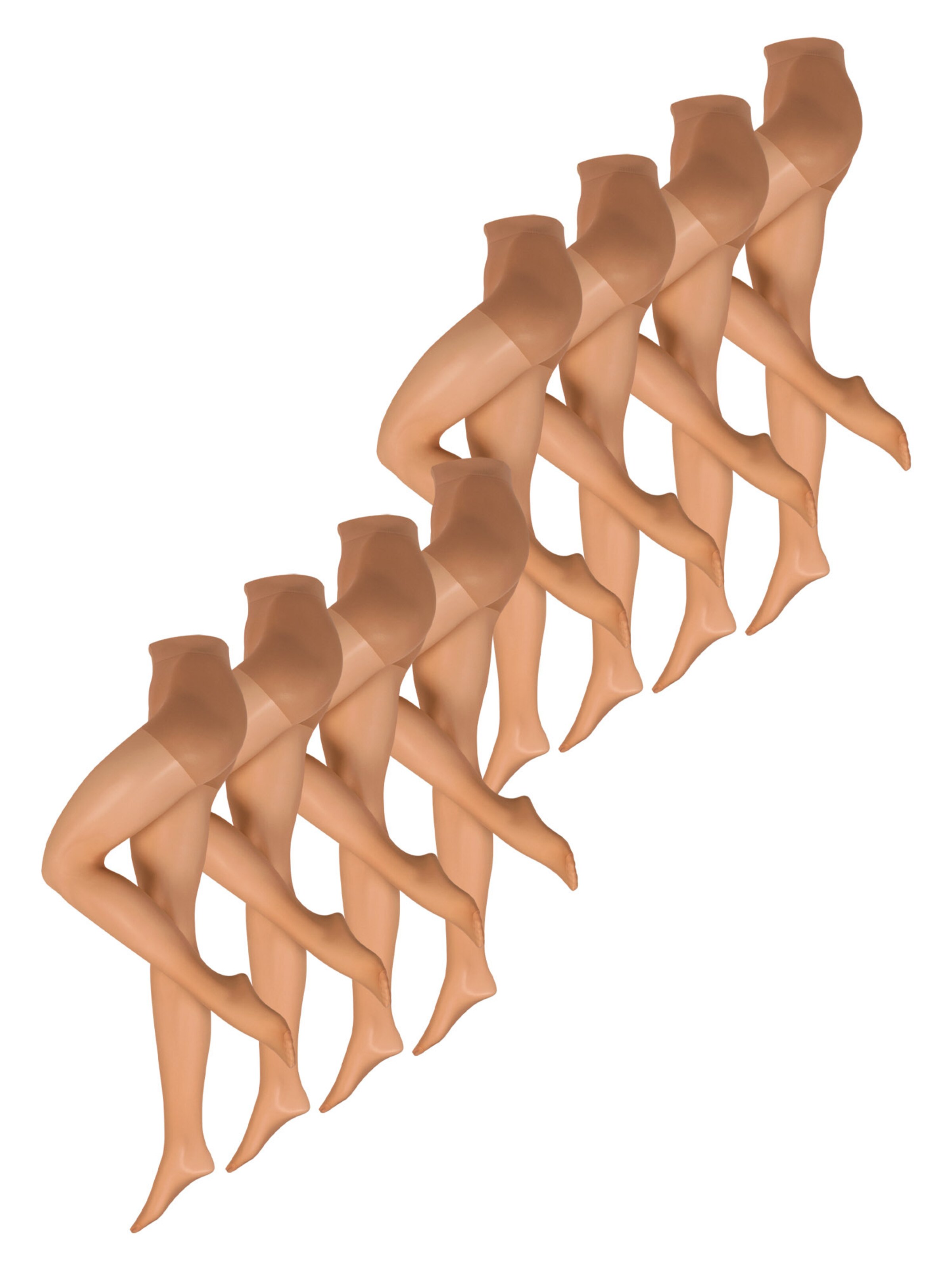Collants ' Fit in Form 40 DEN ' Nur Die en beige : devant