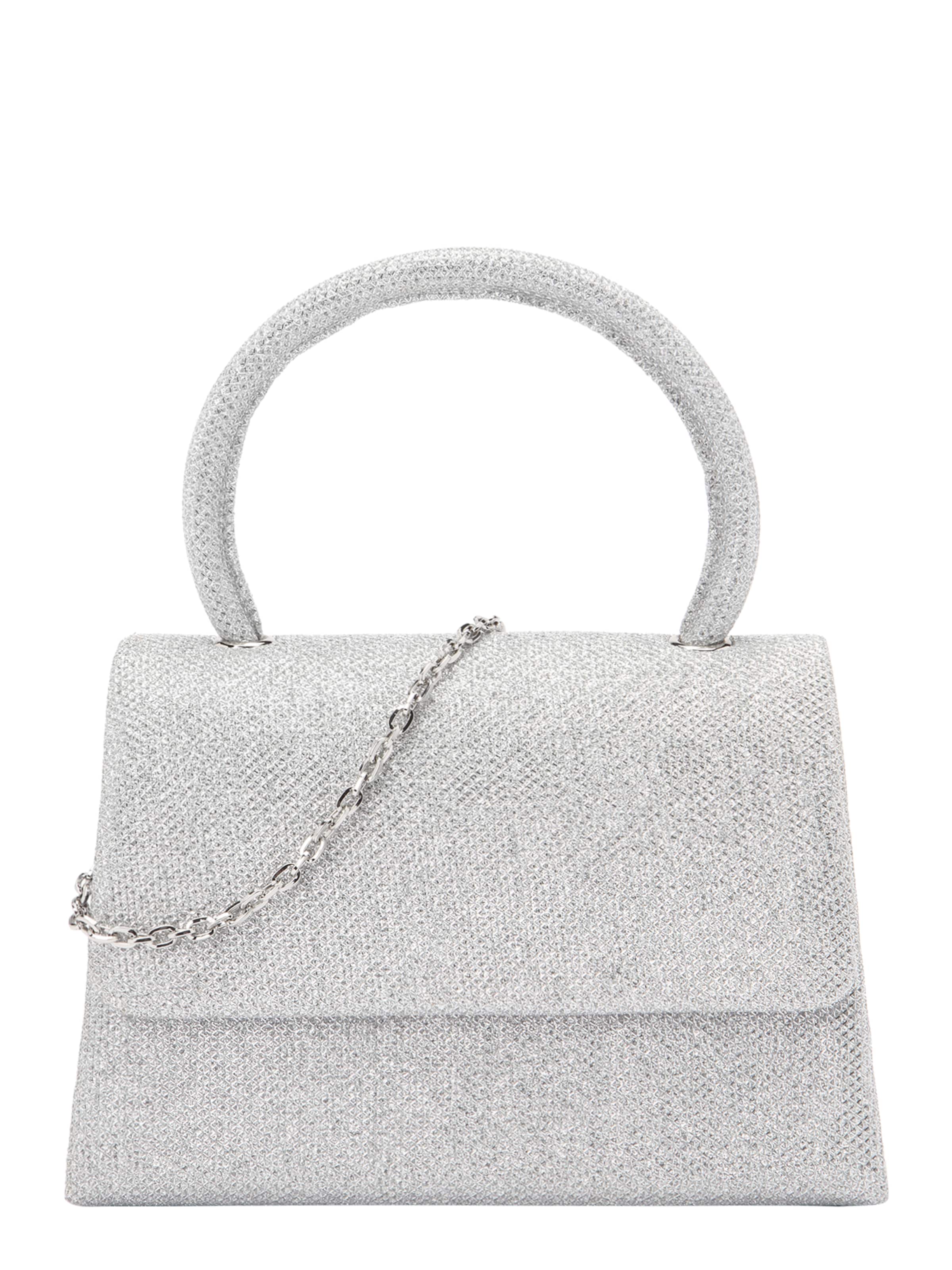 mascara - Bolso de hombro en plata: frente