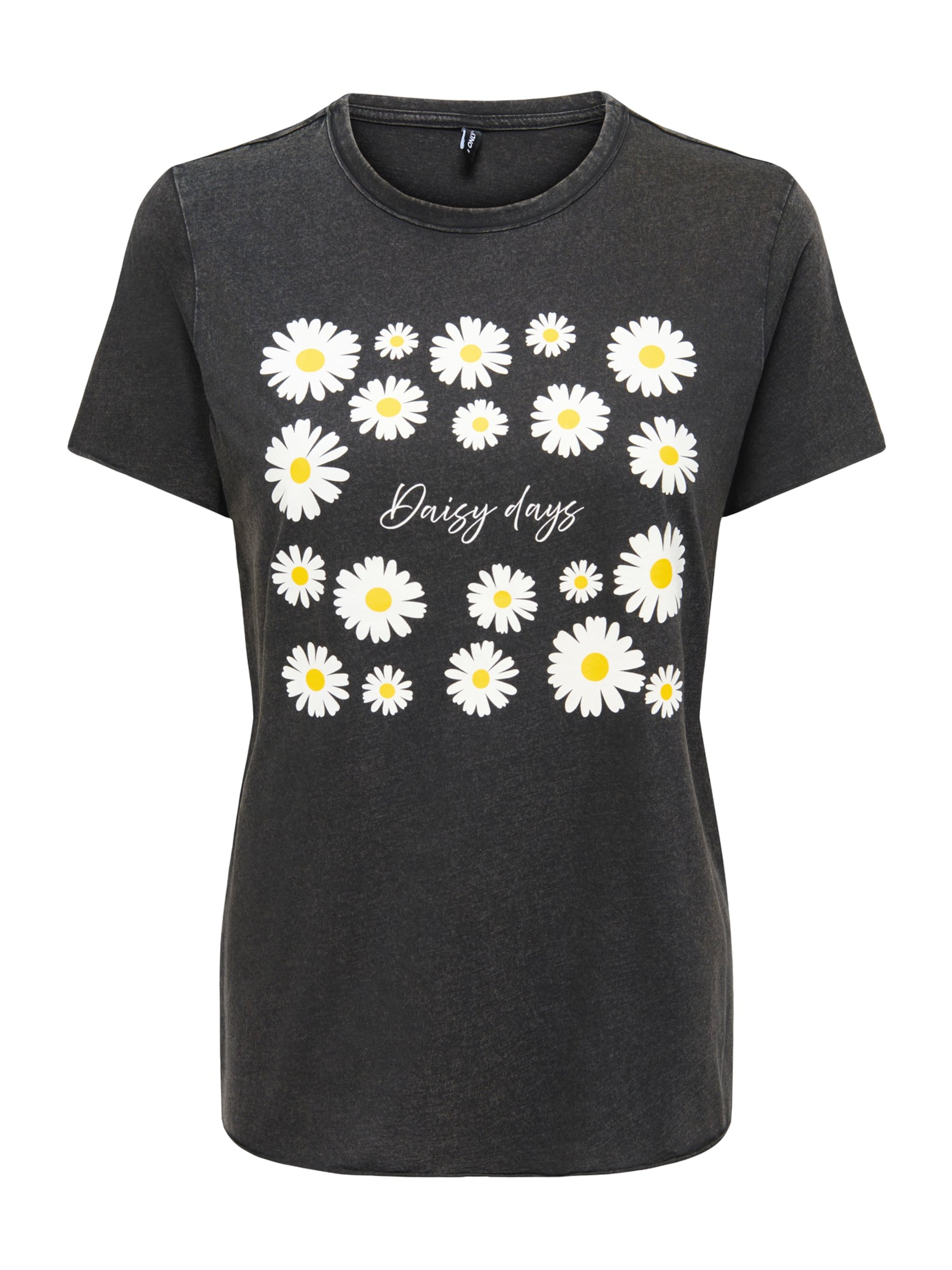 ONLY Футболка 'ONLLUCY' в Желтый / Черный / Белый, Обзор товара