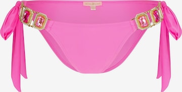 Moda Minx Bikini Bottoms 'Boujee' in Pink: front