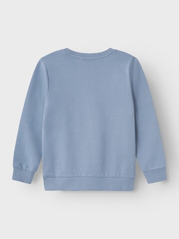 NAME IT - Sweatshirt 'VILDAR' em azul