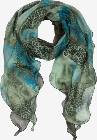 Cassandra Scarf in Green: front