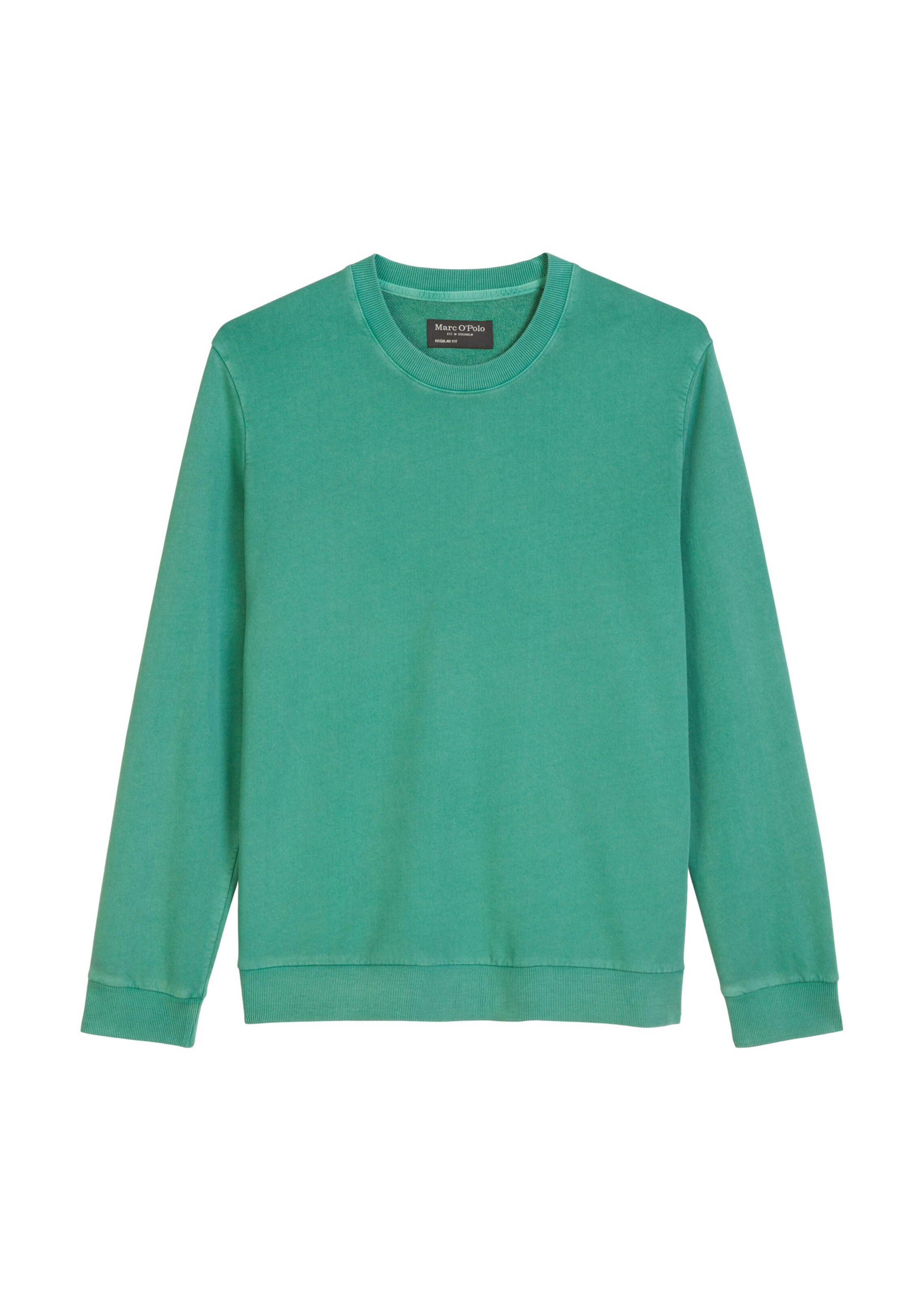 Marc O'Polo Sweatshirt in Green: front