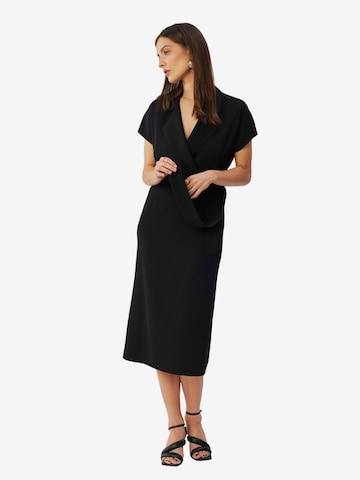 Stylove Dress in Black: front
