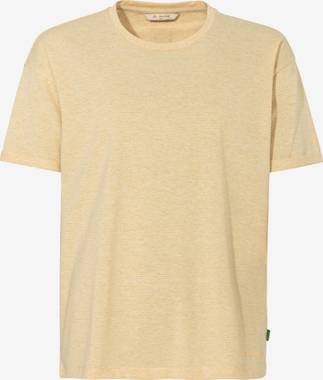 VAUDE Funktionsshirt 'Mineo' in Gelb: Vorderseite