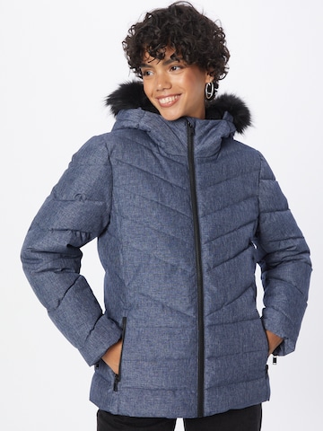 ESPRIT Zimní bunda – modrá: přední strana