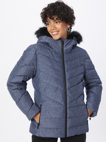 ESPRIT Winterjas in Blauw: voorkant