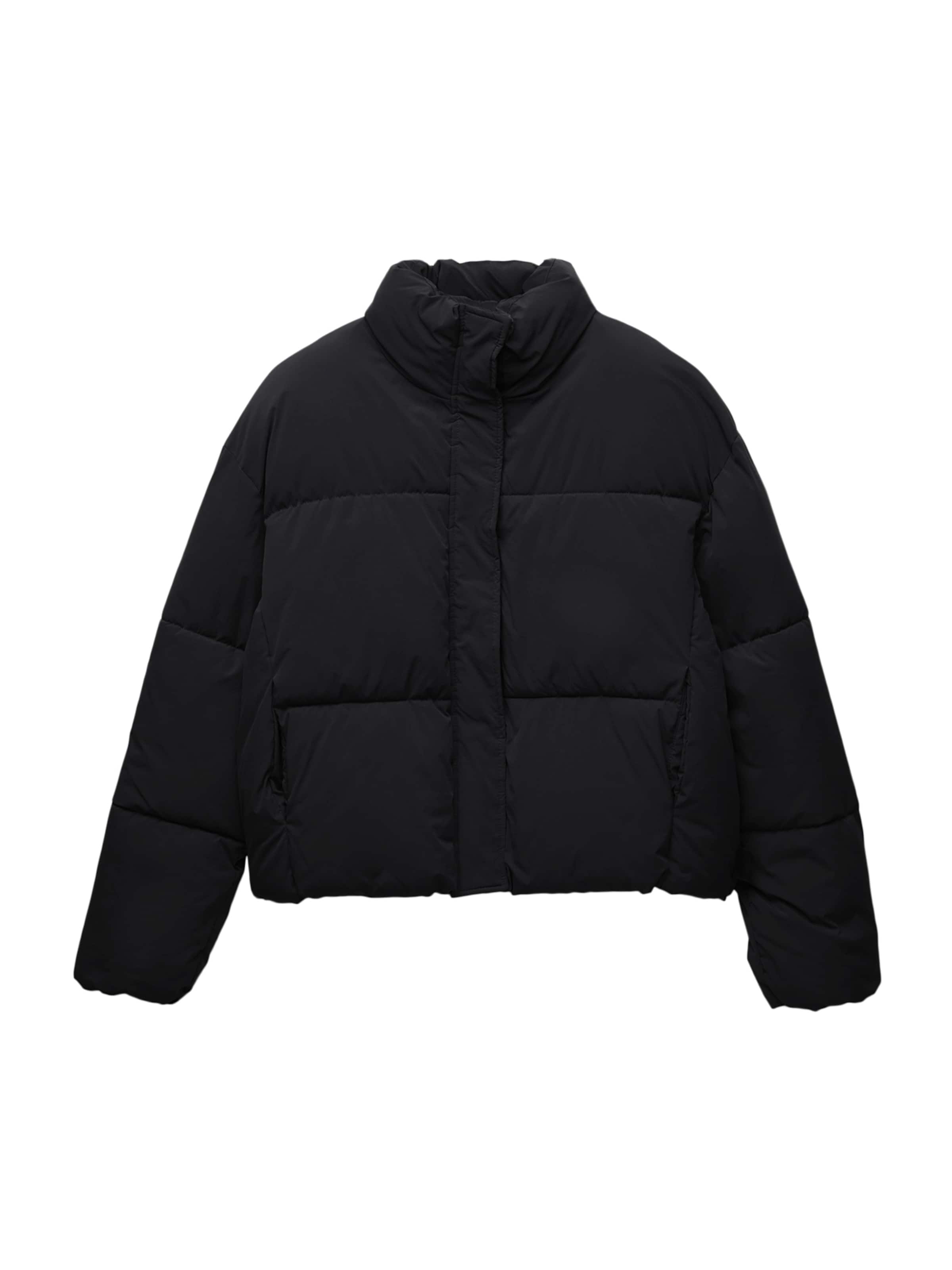 Pull&Bear Zimná bunda - Čierna: predná strana