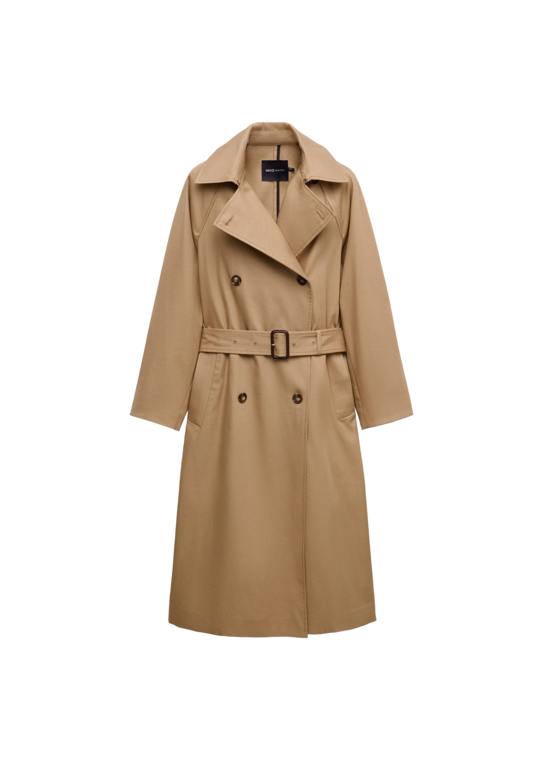 MANGO Between-seasons coat 'TUTOM' in S in Camel, Item view