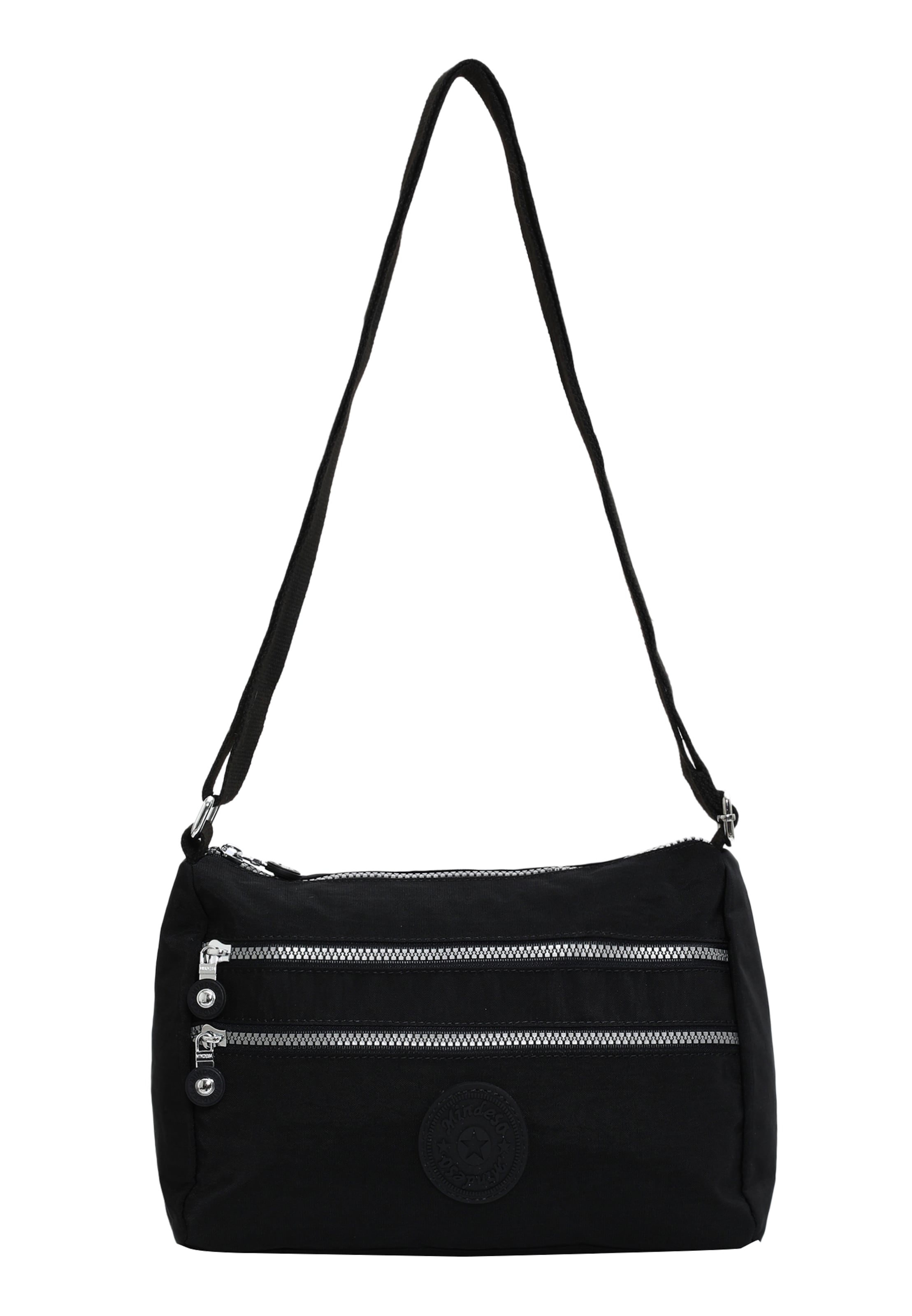 Mindesa - Mala de ombro em preto: frente