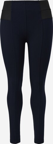 TRIANGLE Skinny Leggings in Blauw: voorkant