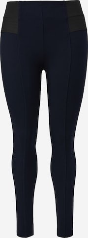 TRIANGLE Skinny Leggings in Blauw: voorkant