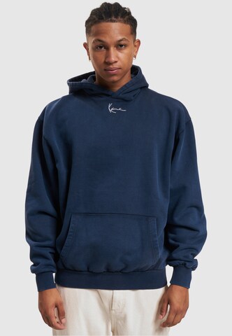 Sweat-shirt Karl Kani en bleu : devant