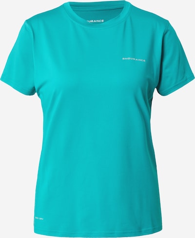 ENDURANCE T-shirt fonctionnel 'Yonan' en bleu cyan / blanc, Vue avec produit