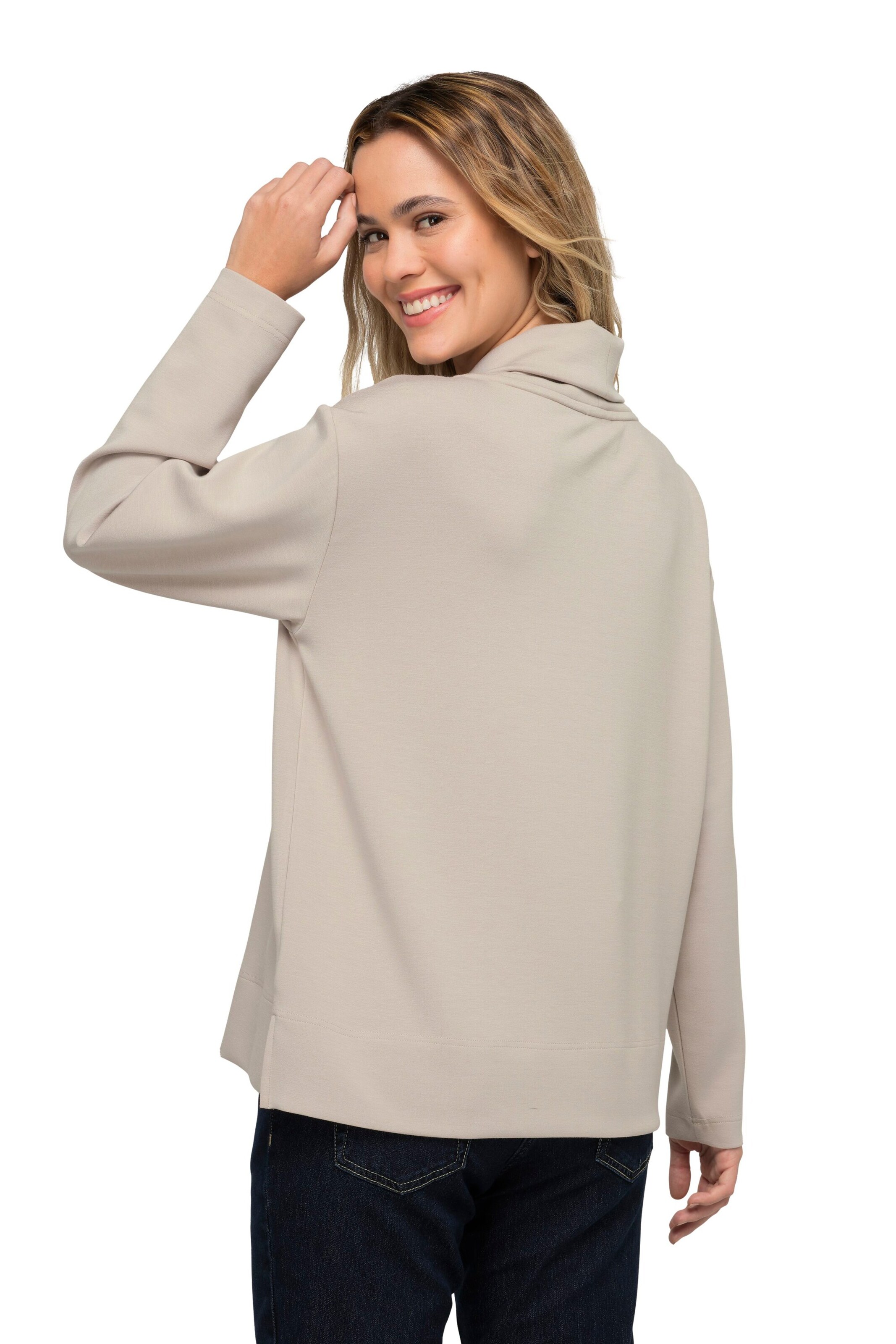 LAURASØN Sweatshirt in Beige