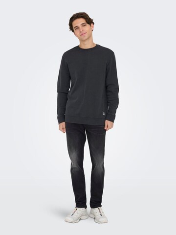 Only & Sons Slim fit Jeans 'ONSLOOM' in Black