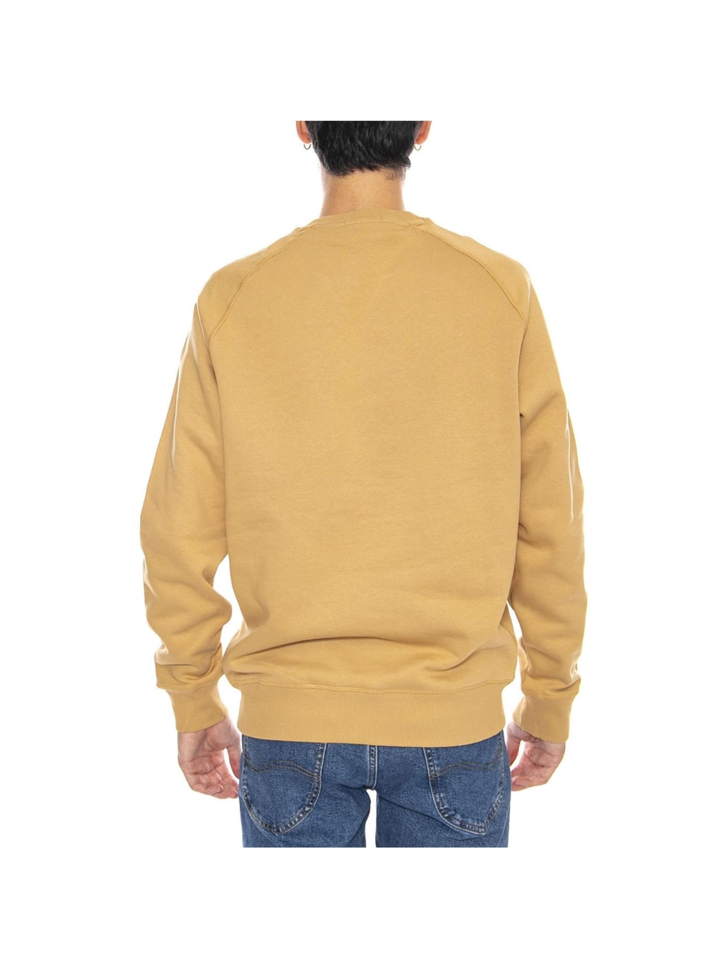 TIMBERLAND Sweatshirt 'Exeter River Brushed Back Crew Sweatshirt Beige' i beige
