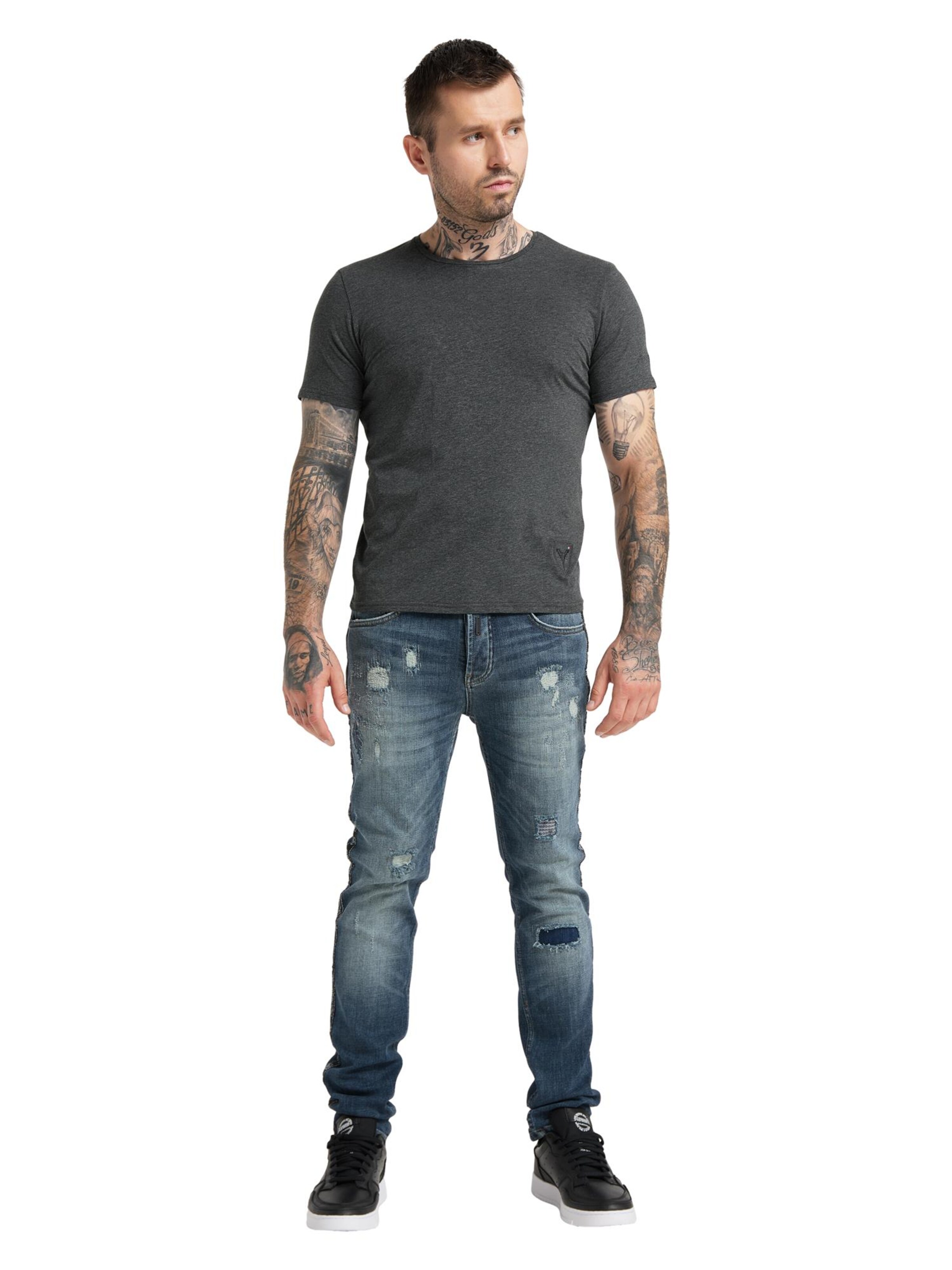 Carlo Colucci Shirt in Grijs