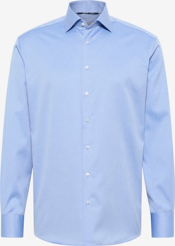 ETERNA Regular fit Business Shirt in Blue: front