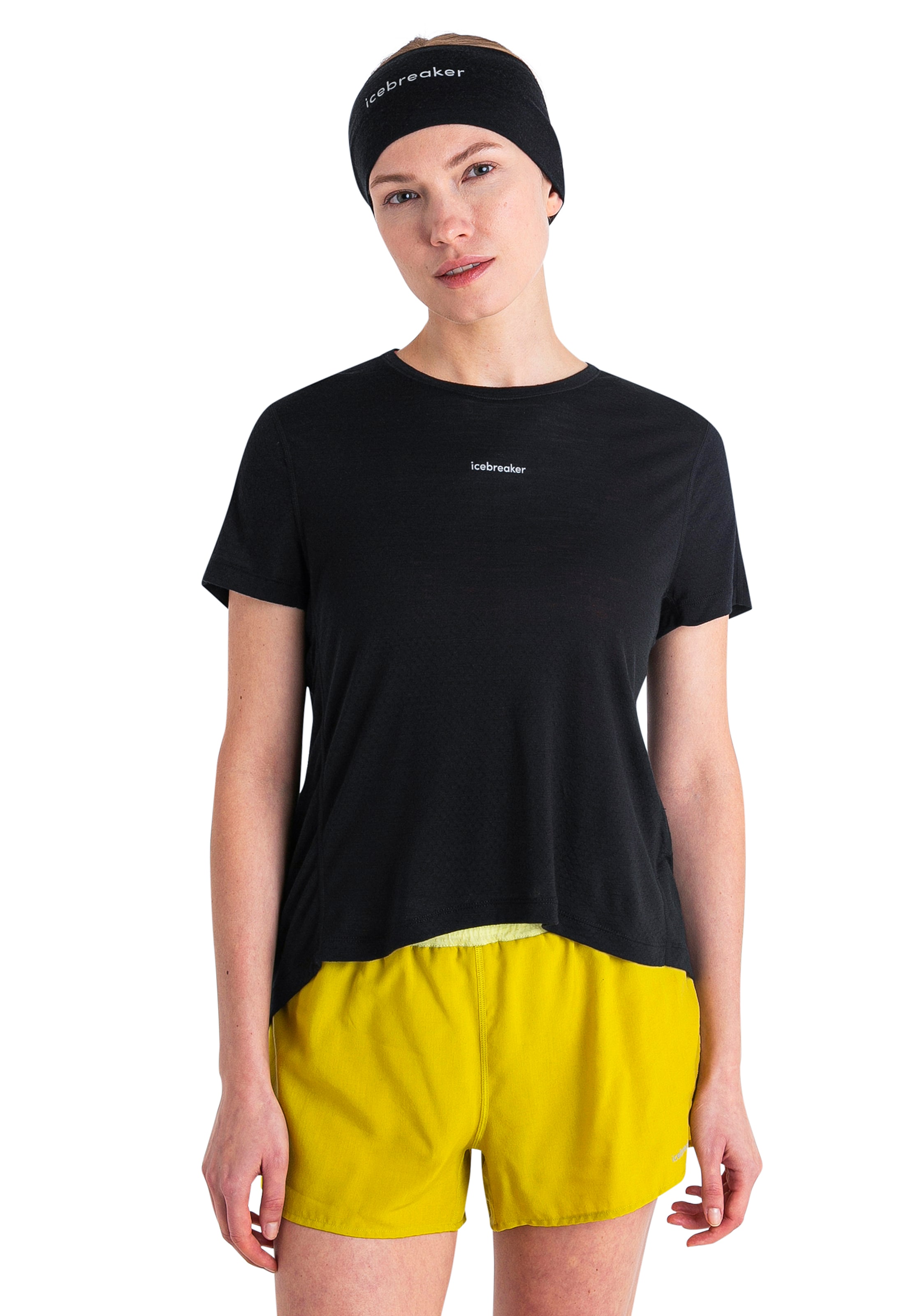 ICEBREAKER Funktsionaalne särk 'Cool-Lite Speed', värv must: eest vaates