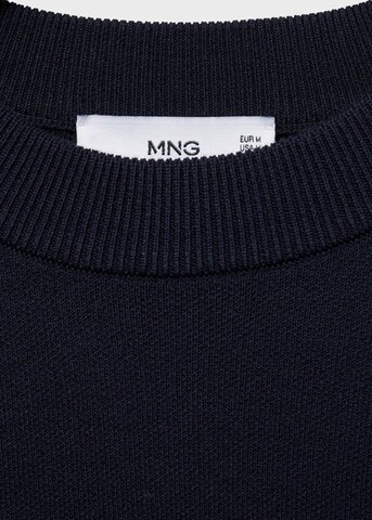 MANGO MAN Pullover 'Luxus' in Blau