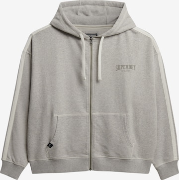 Superdry Sweatjacke in Grau: Vorderseite