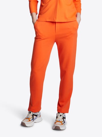 Rich & Royal Regular Pants in Orange: front