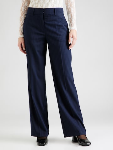 SELECTED FEMME Wide Leg Bukser med fals 'PENELOPE' i blå: forside